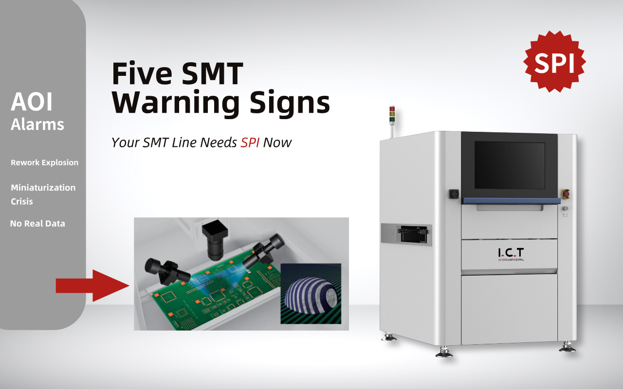 5 Warning Signs Your SMT Line Urgently Needs SPI 5 varovných signálů Vaše linka SMT naléhavě potřebuje SPI