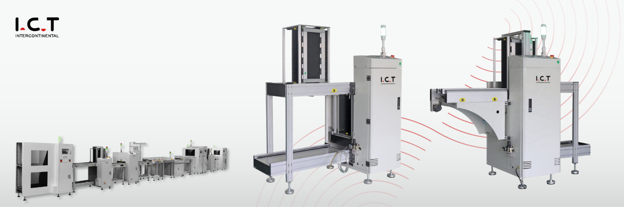 02 PCB Loader and Unloader 02 Zavaděč a vykladač PCB