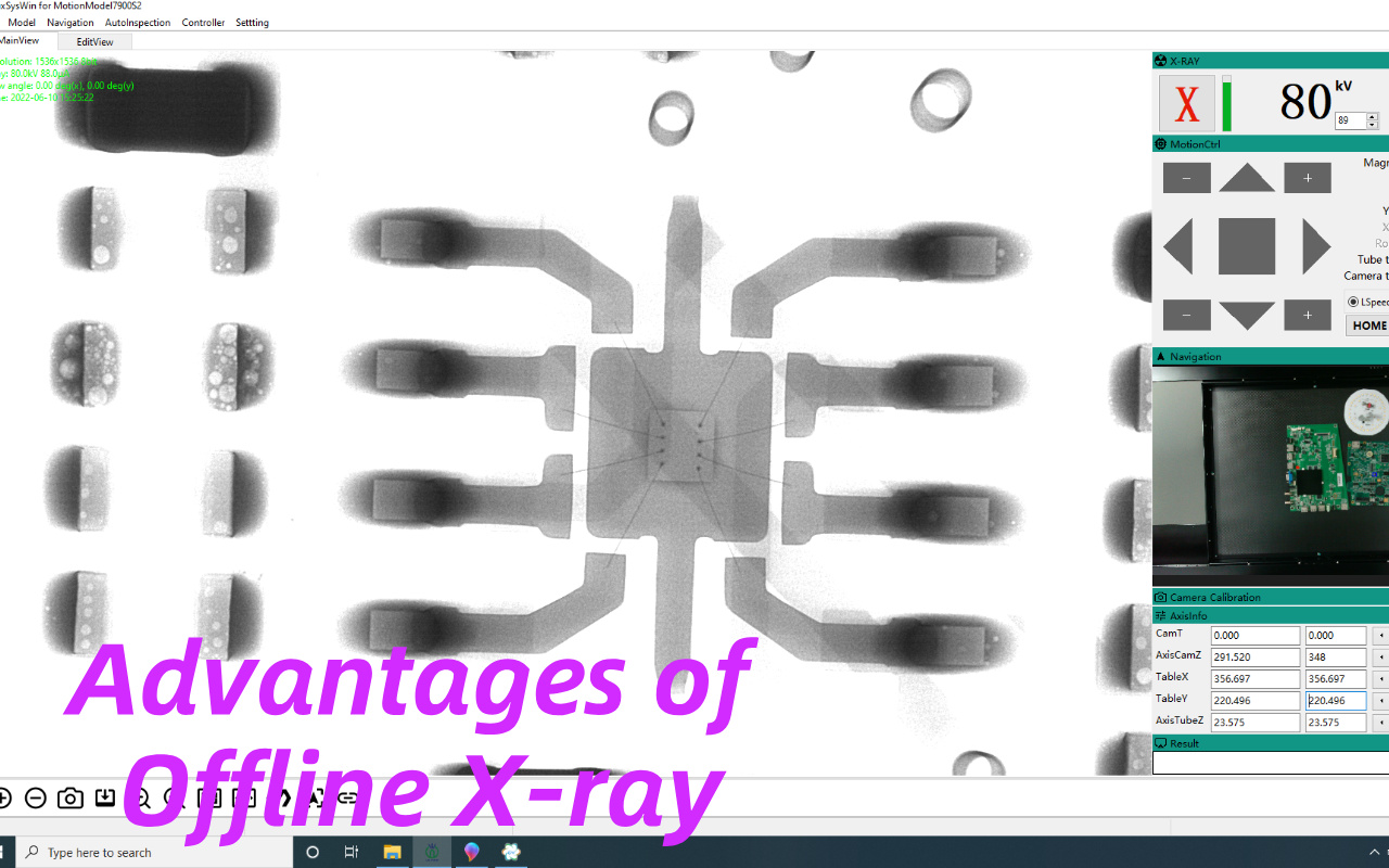 4. Advantages of Offline X-ray Inspection 4. Výhody offline rentgenové kontroly