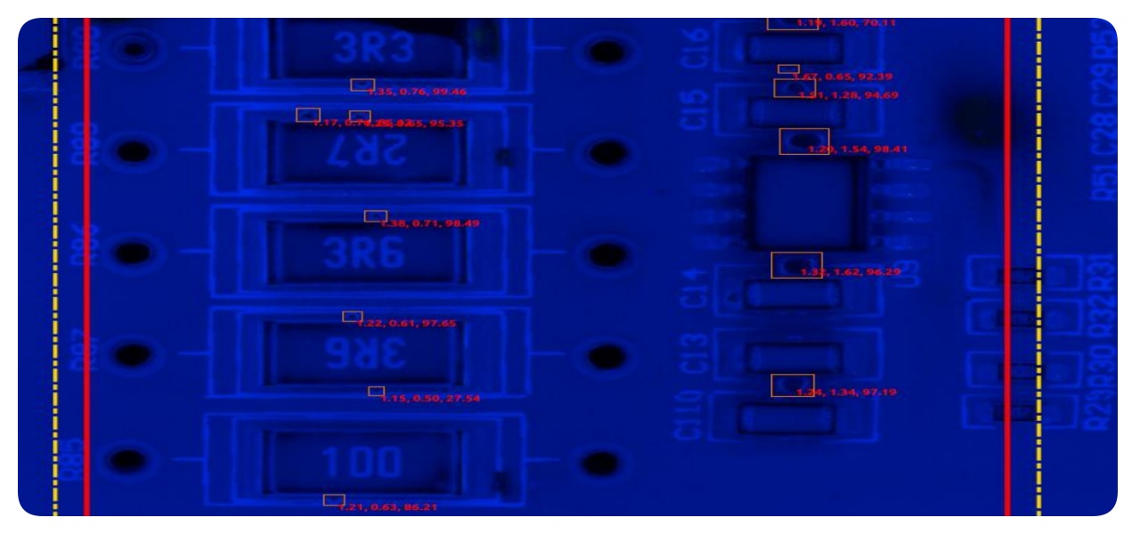 Bubbles Inspection Kontrola bublin