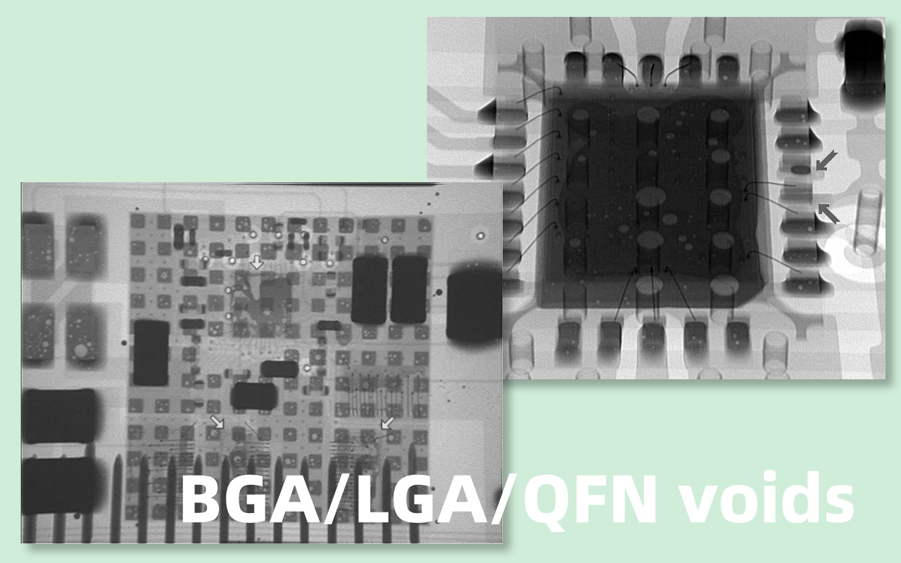 3.1 BGA:LGA:QFN voids and industry acceptance criteria 3.1 BGA:LGA:QFN neplatné a průmyslová kritéria přijatelnosti