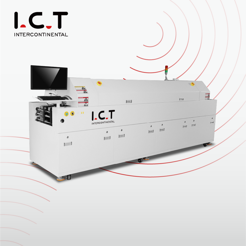 ICT-S8 |Pokročilá SMT Reflow pájecí řešení pro montáž PCB