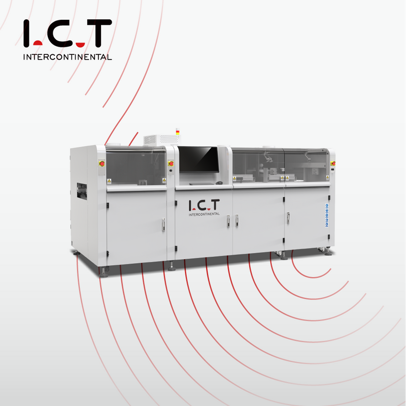 ICT-SS550P1 |Plně automatický online selektivní vlnový pájecí stroj na PCB se 2 pájecími nádobami 