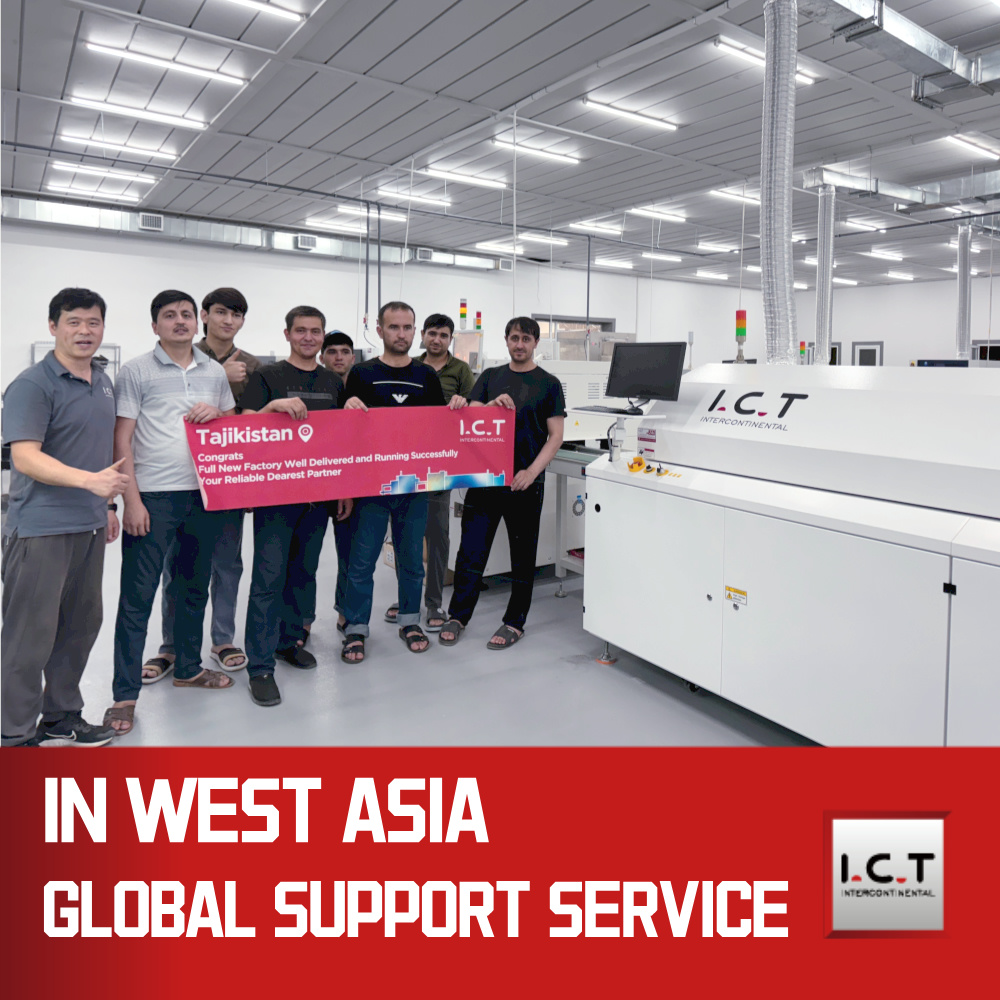 ICT | ETA SMT LED Special Vacuum Thermal Profiler Reflow Oven Machine