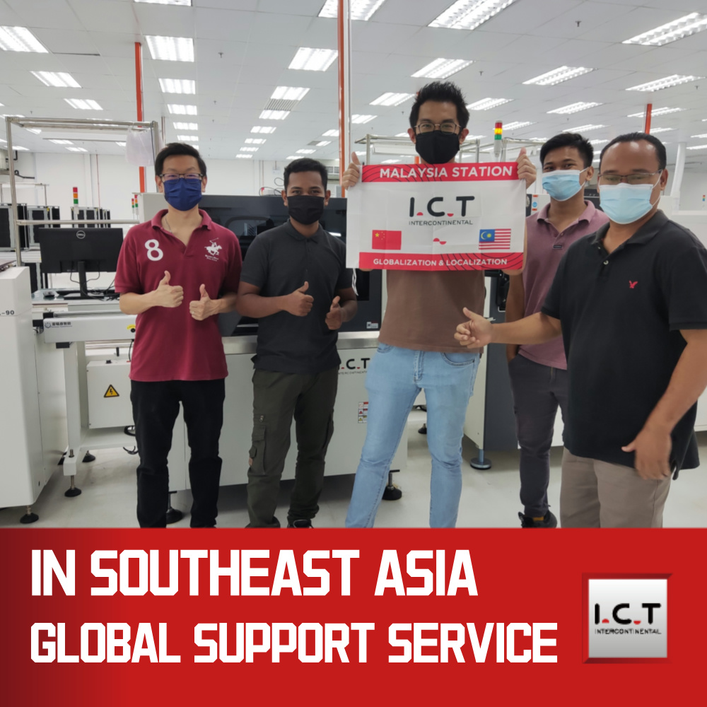 ICT-4034 Vysoce kvalitní plně automobilový tiskový stroj PCB