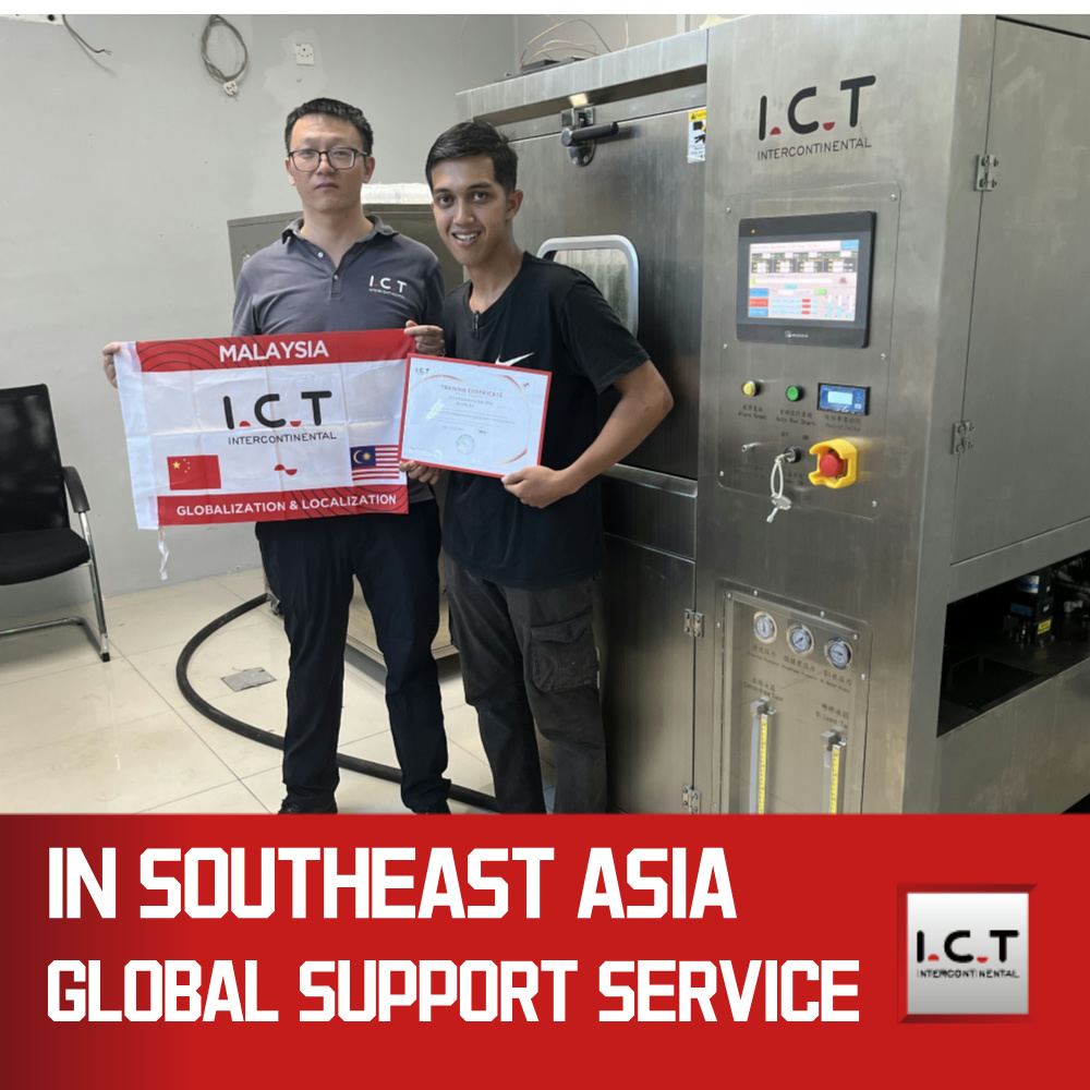 ICT-6300 | SMT Automatic PCBA On-line čisticí stroj