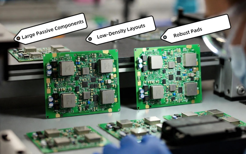 Extr&eacute;mně jednoduch&eacute; nebo velk&eacute; SMT n&aacute;vrhy