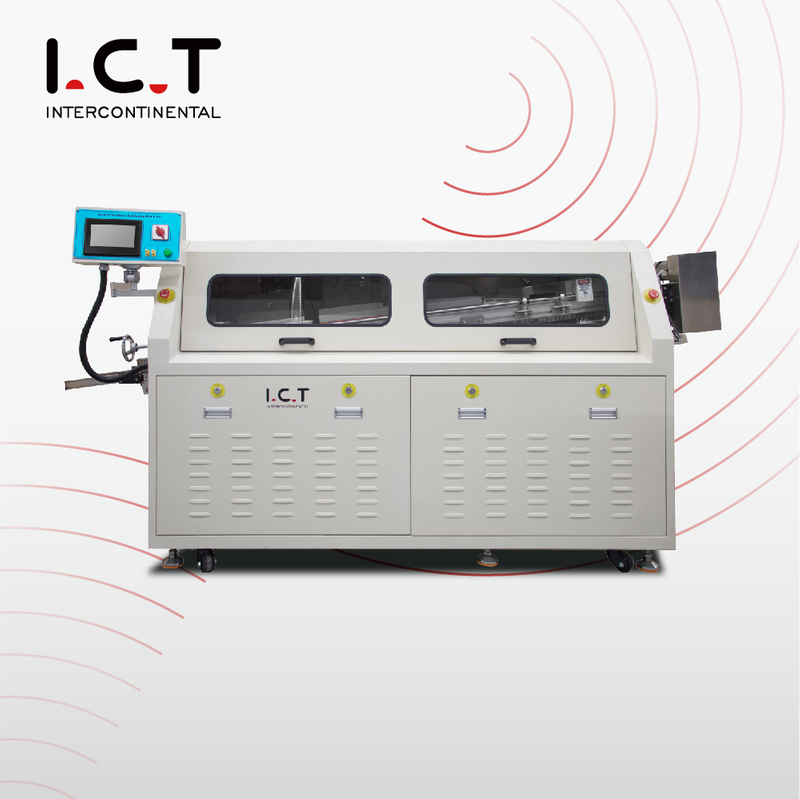 ICT-W2 |Ekonomický vysoce kvalitní THT PCB vlnový pájecí stroj