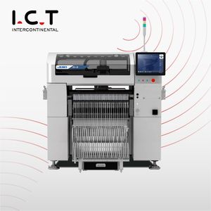 ICT | JUKI SMT Automatický Pick and Place Machine pro LED s 8hlavou montáží PCB čipů