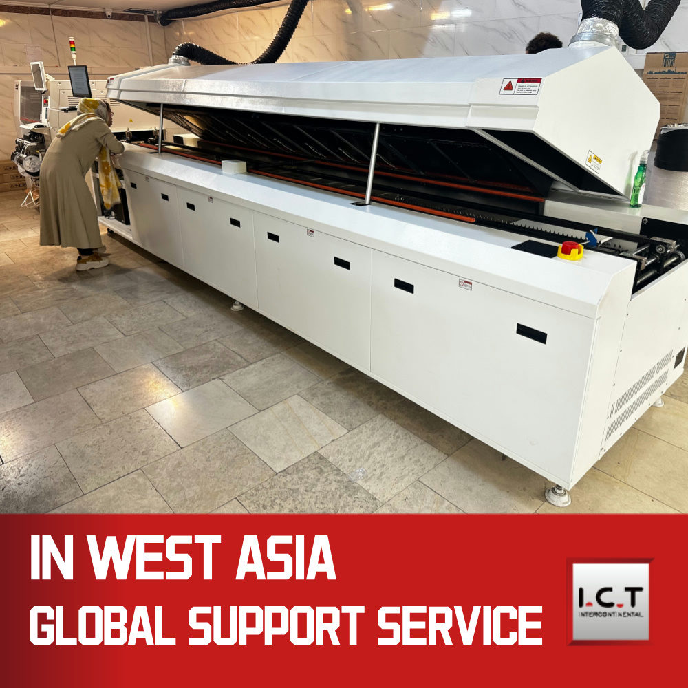 ICT | Vlastní dusíková ventilátorová přetavovací pec s nejvyšší kvalitou