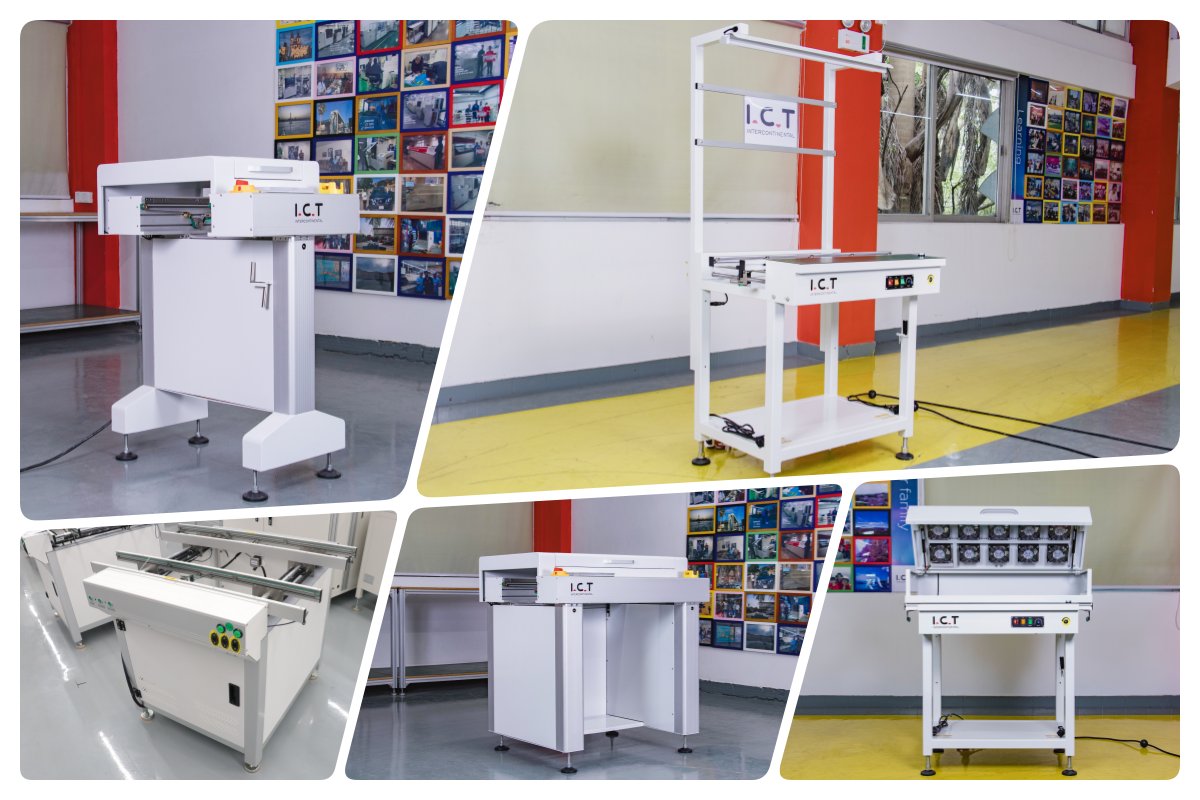 1-2 PCB Conveyor Type 1-2 Typ dopravníku PCB