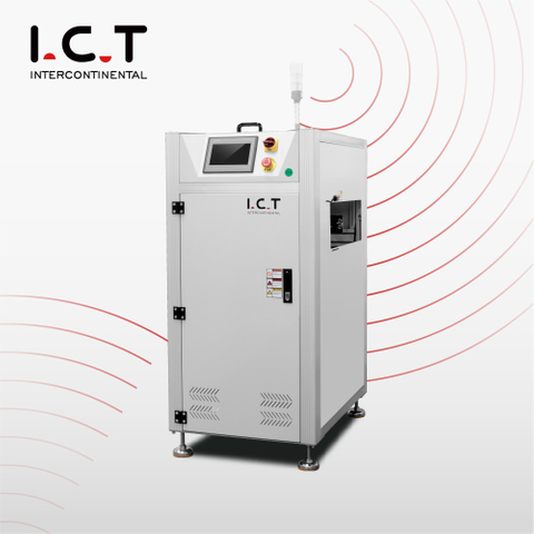 ICT | Automatický dopravník pro otáčení desek plošných spojů o 90 stupňů Smt