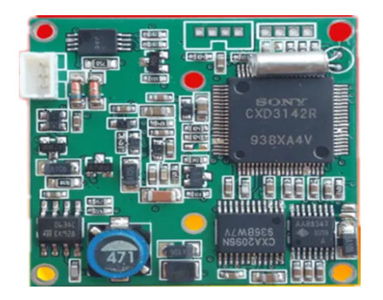 PCba monitorovacího zařízení 428x335