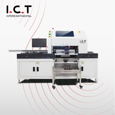 ICT |ETA SMD Pick and Place Machine Vision DIP kondenzátor SMT Vacuum PCB Assembly Machine