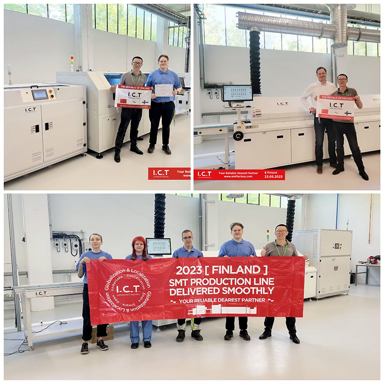 ICT | Páječka 150-200w pro SMT Electronic Reflow Oven dopravník