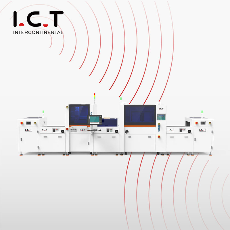 ICT丨SMT Conformal PCBA Selective Coating Line Řešení pro PCBA