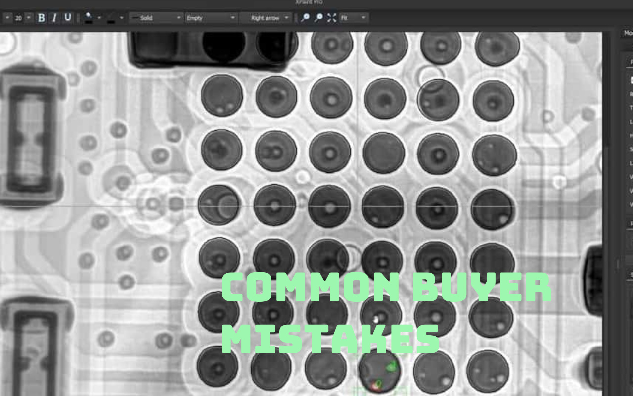 8. Common Mistakes Buyers Make When Choosing a PCBA X-Ray System 8. Běžné chyby, kterých se kupující při výběru PCBA rentgenového systému dopouštějí