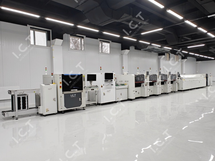 V&yacute;robn&iacute; linka ICT SMT v Uzbekist&aacute;nu