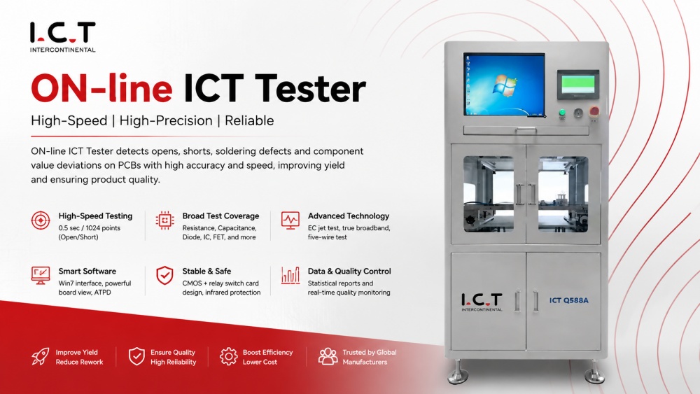 On-line tester ICT