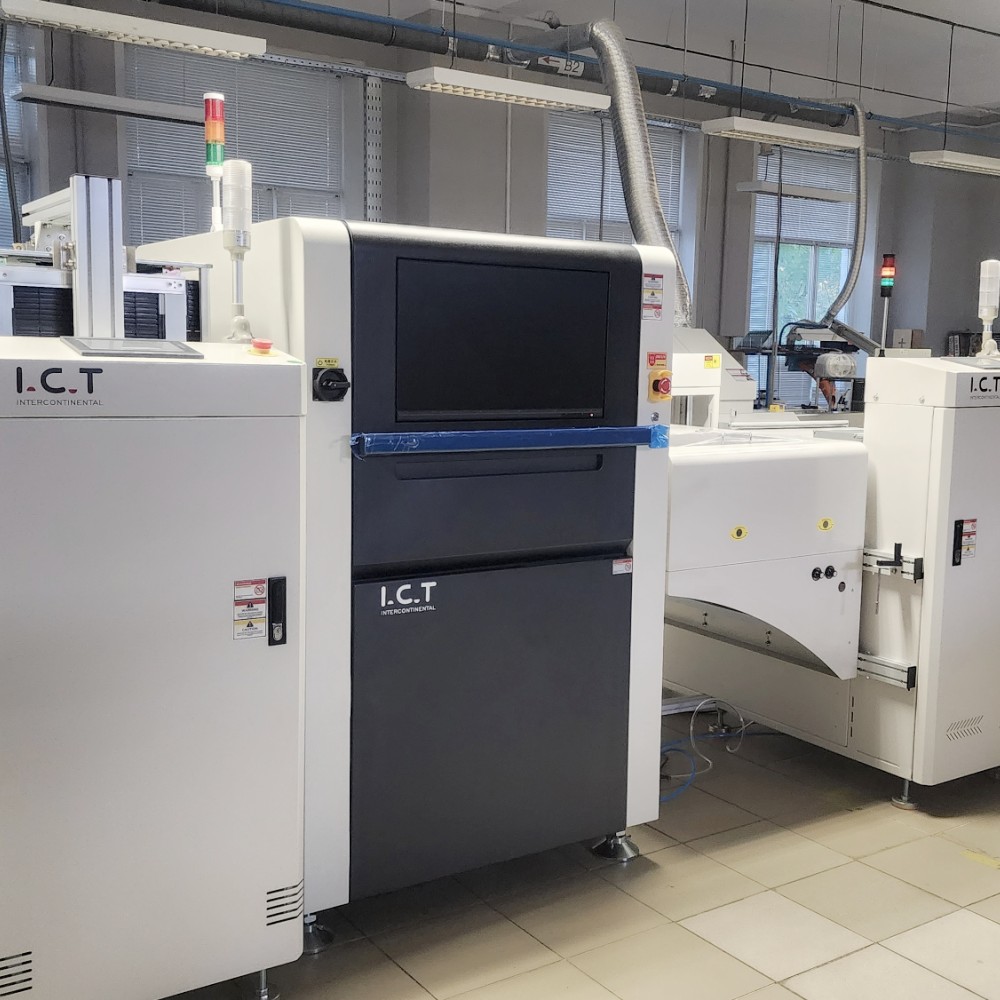 ICT-AI-5146 | Smt Production PCB Visual Test Line Online Aoi Inspection Machine