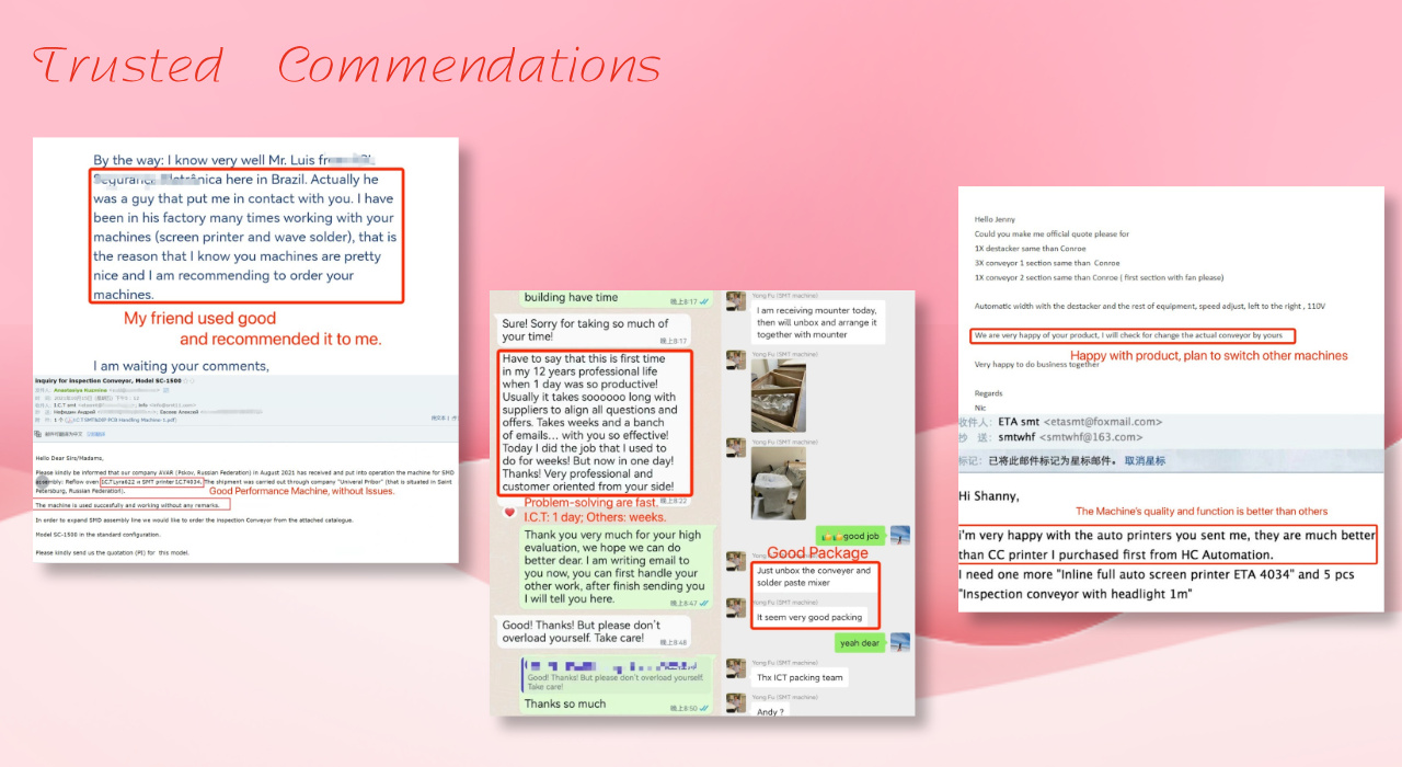 4 Customer Feedback 4 Zpětná vazba od zákazníků