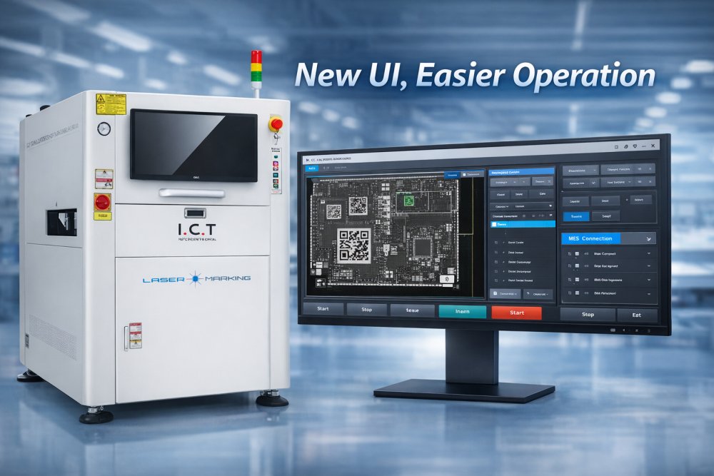 SMT laserov&yacute; značkovac&iacute; stroj