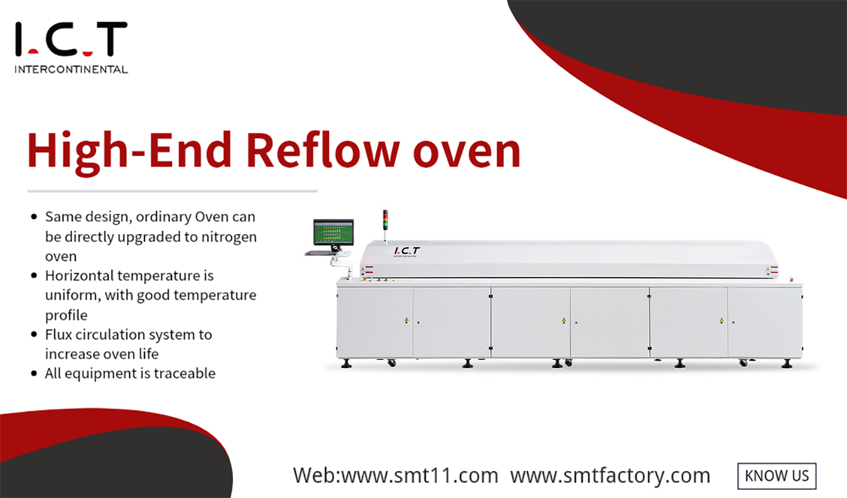 ICT High-End SMT Refrow Oven Lyra622