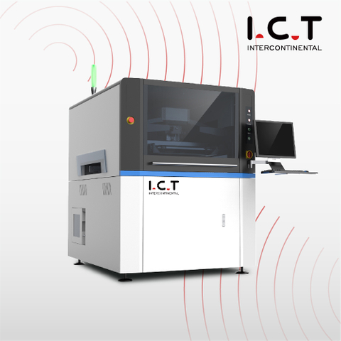 ICT |Plně automatická Smd PCB montážní sítotisková pájecí pasta Tiskárna šablon