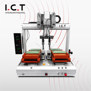 ICT | Automatický Dvouhlavý pájecí robot pro dvojité pájení Elektronické sady