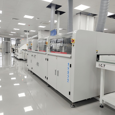 ICT-SS550 | Plně automatický online selektivní vlnový pájecí stroj 