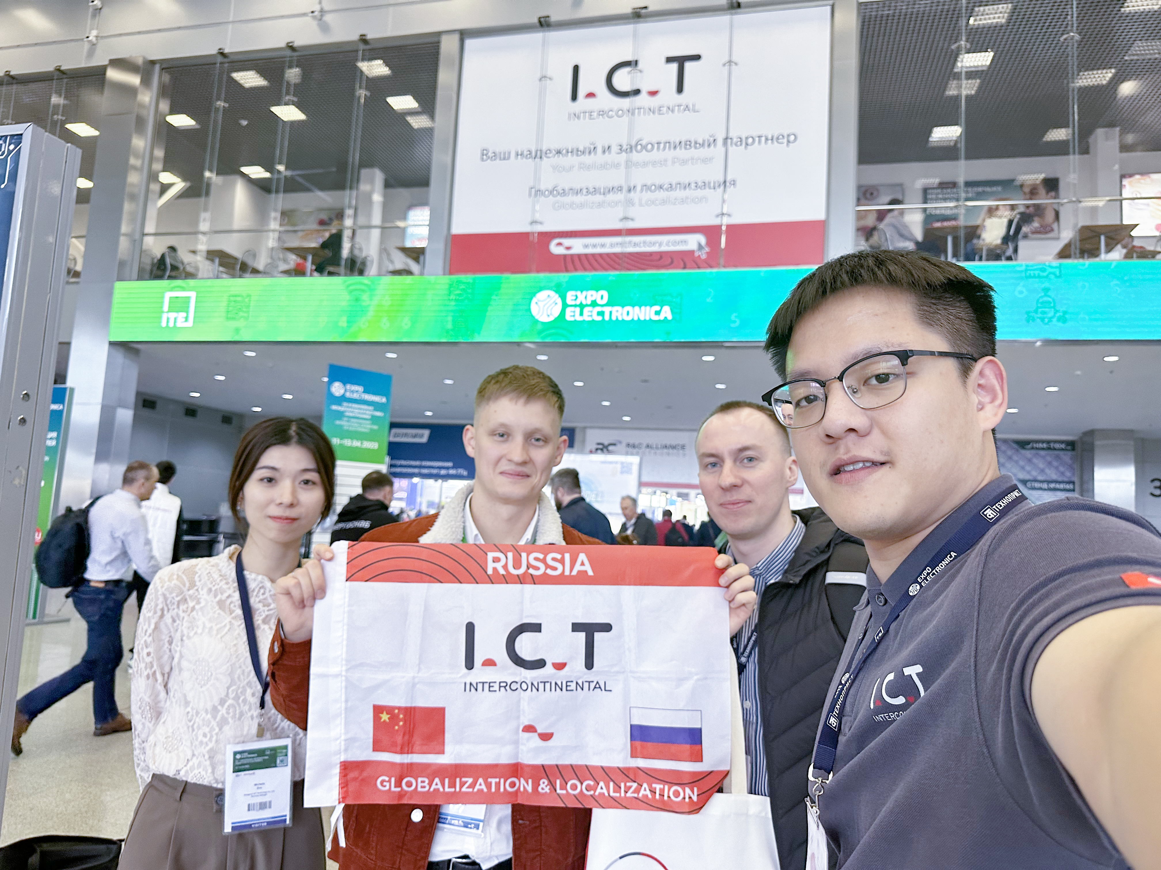 ICT na výstavě ExpoElectronica v Moskvě (3)