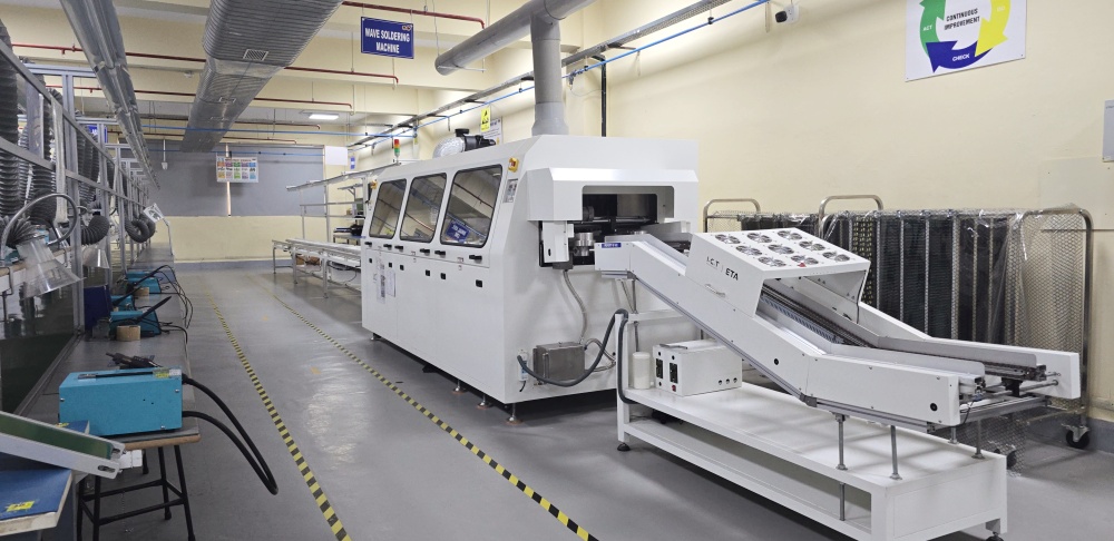 ICT DIP Line stroj v Indii