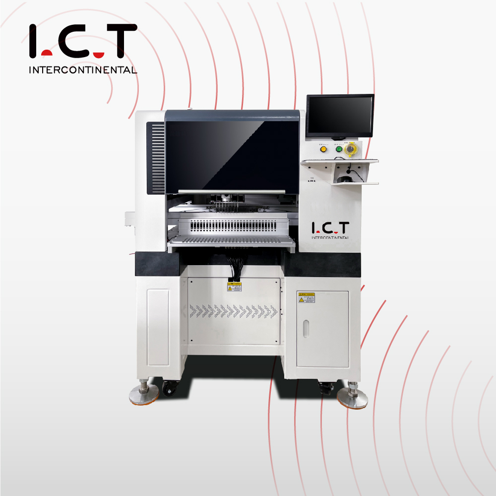 ICT-OFM8 |Nejlepší výrobci vakuových SMT Pick And Place strojů pro montáž PCB