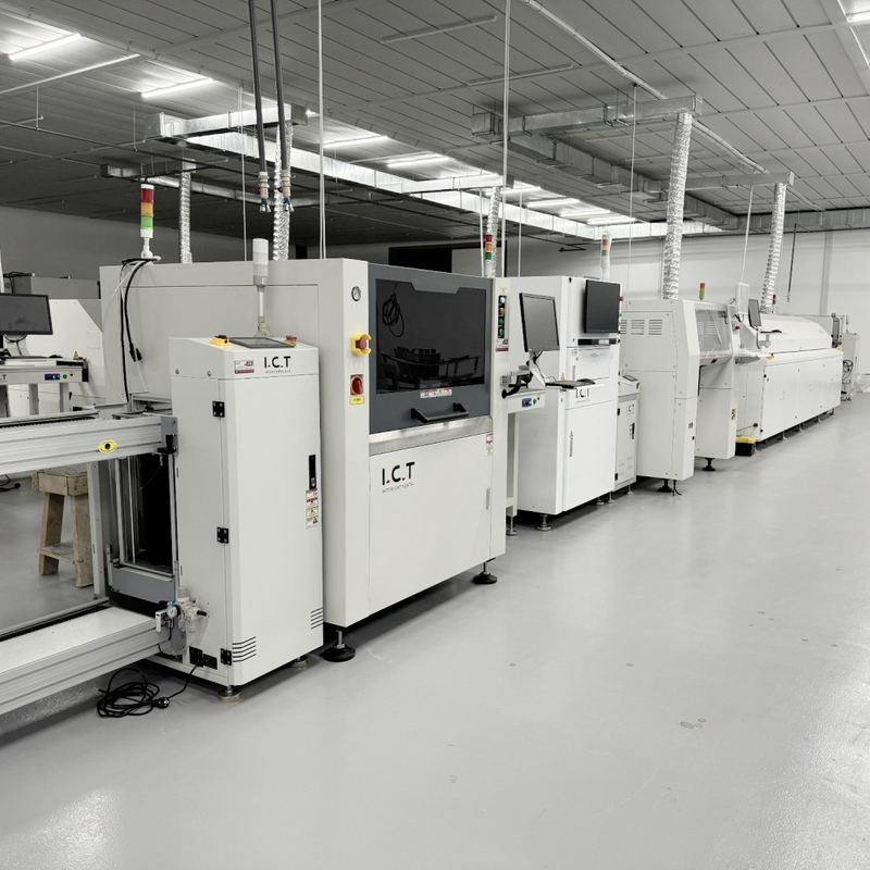 ICT | Špičkový SMT stroj IR PCB Reflow Oven And Wave Solder od čínského ...