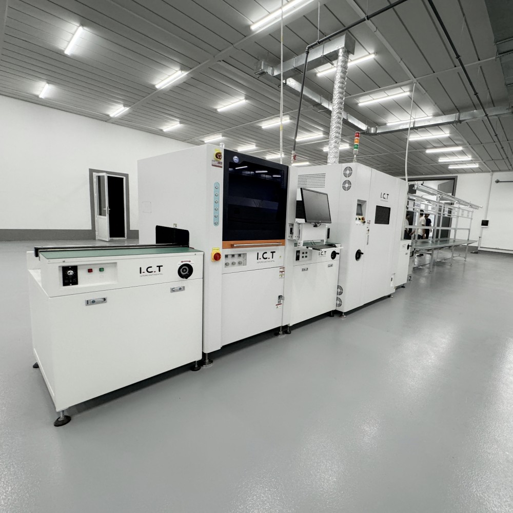 ICT丨SMT Conformal PCBA Selective Coating Line Řešení pro PCBA