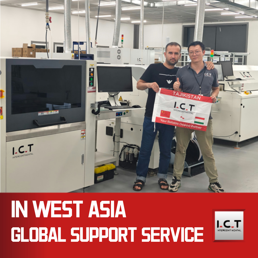 ICT-6534 | Stroj na tisk pájecí pasty SMT pro montáž desek plošných spojů