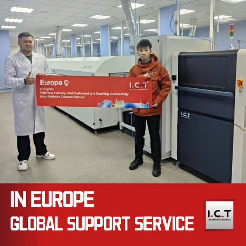 ICT-AI-4540 | Vizuální optický systém DIP invertovaná kamera Online AOI stroje