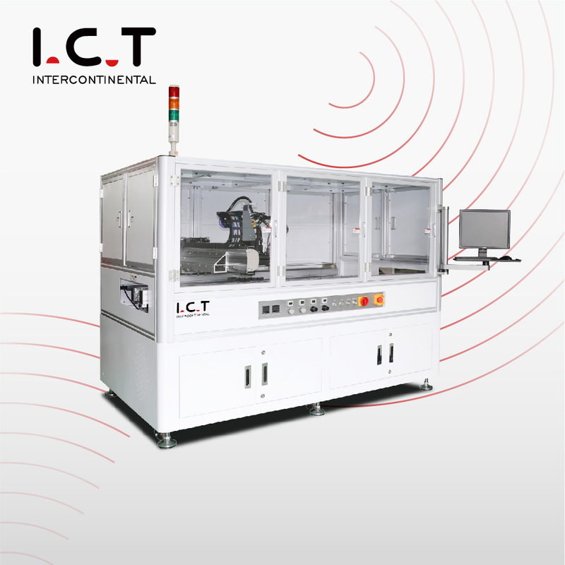 ICT |Digitální displej semi Automatický dávkovač lepidla Industrial Machine