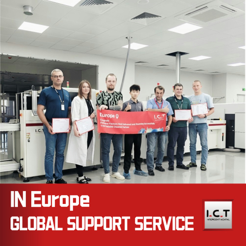 ICT | PCB Flipper Inverter 1m dopravník SMT Smema