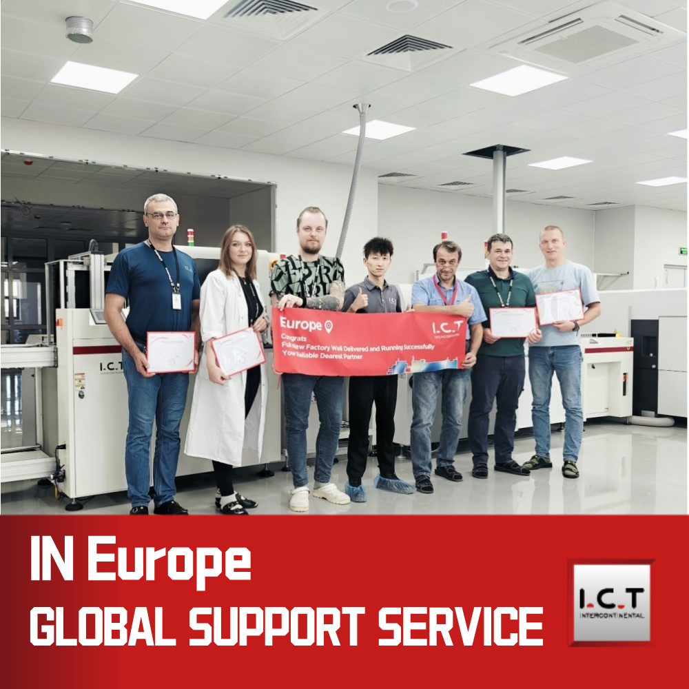 ICT-5151 | Pájecí pasta PCB SMT Machine Screen Printer Plně automatická pro LED