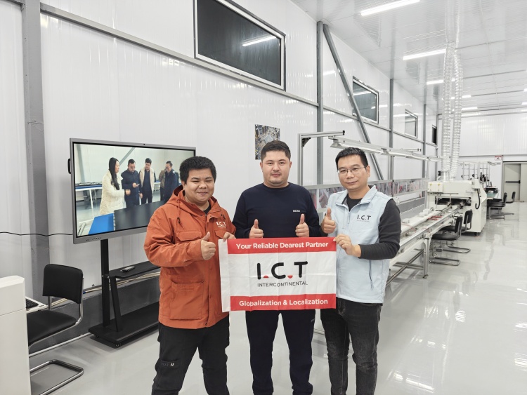 DIP v&yacute;robn&iacute; linka pro mont&aacute;ž průchoz&iacute;ch otvorů