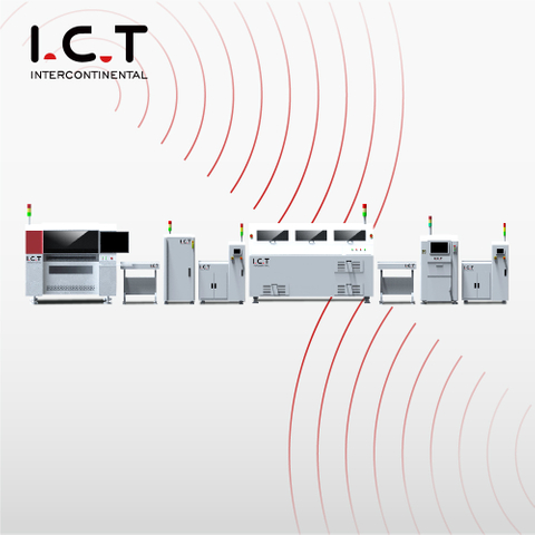 ICT |SMT Skd Cbu tv Vizuální osvětlení montážní linky Testovací LED displej