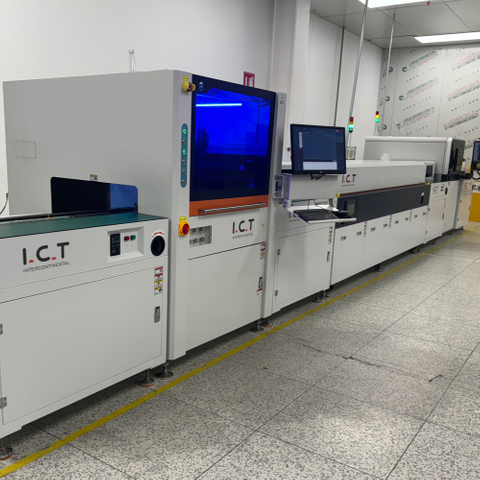 ICT丨SMT Automatic Double Digital Film Coating machine PCB uv