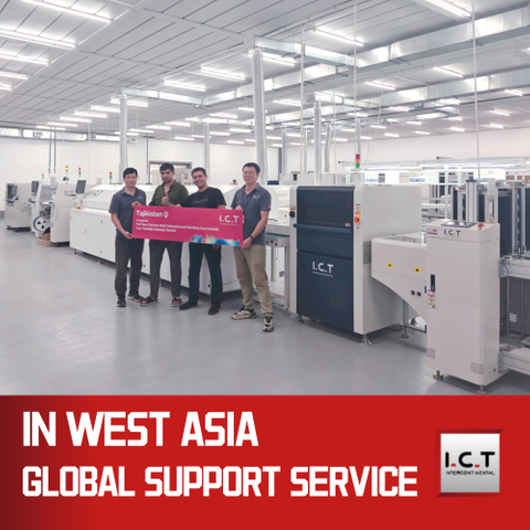 ICT | Válcový dopravník pro zásobníky PCB