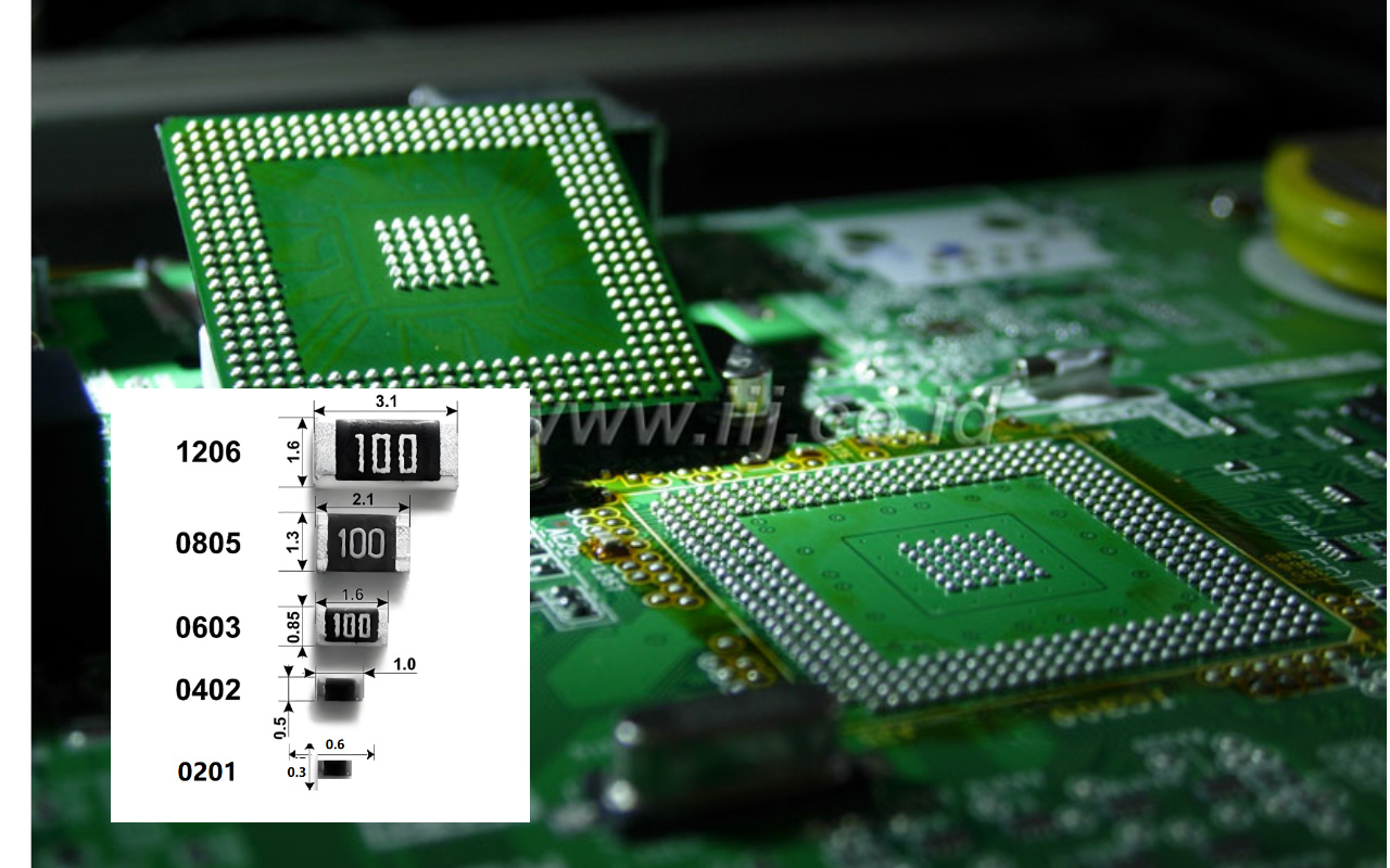 6.1. Komponenty s jemn&yacute;m roztečem (01005, 0201, 0,3 mm BGA atd.)