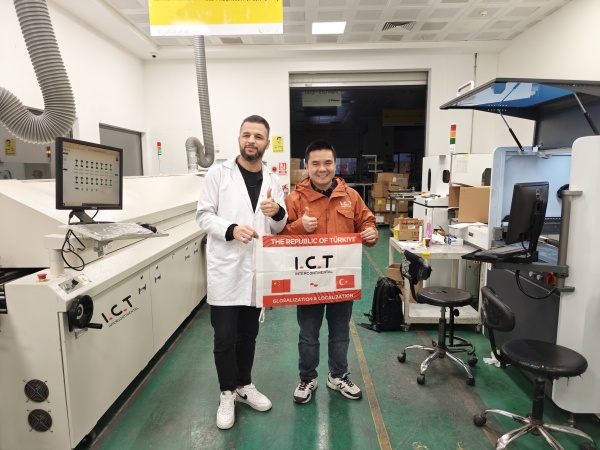 Stroj na troubu ICT reflow