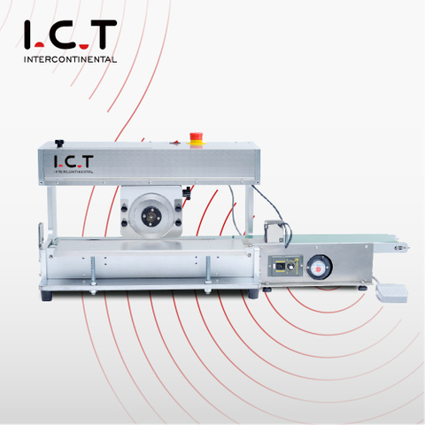 ICT |CNC řezání a vrtání PCB V-cut bruska