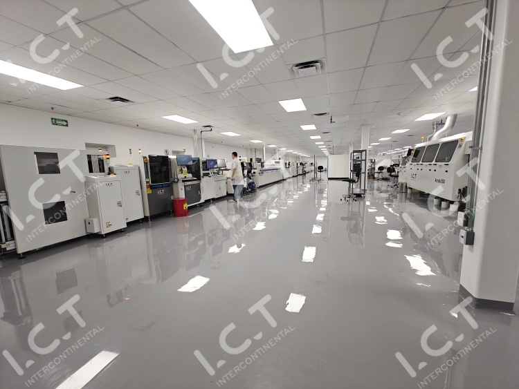 ICT SMT Line v Mexiku
