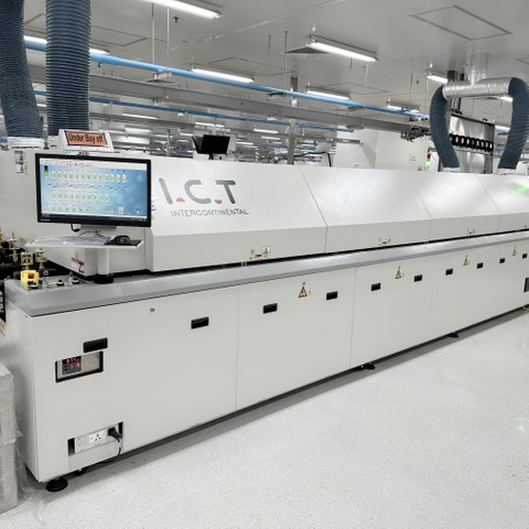 SMT Reflow Pájecí trouba 450mm šířka PCB Factory Výrobce