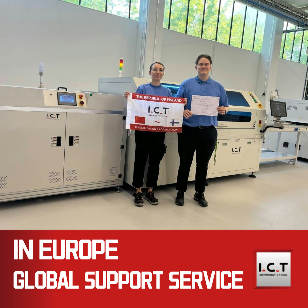 ICT-1500 | Plně automatické šablonové tiskárny LED PCB s dlouhými deskami